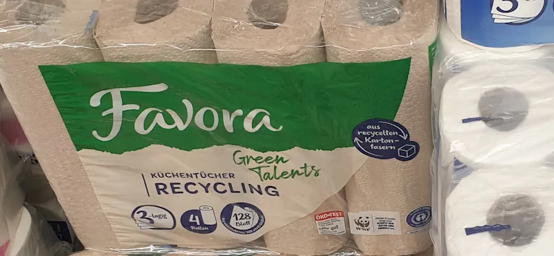 Favora recycling 3-ply