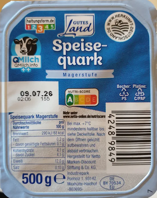 Speisequark, Magerstufe 20260613_165723 main.webp